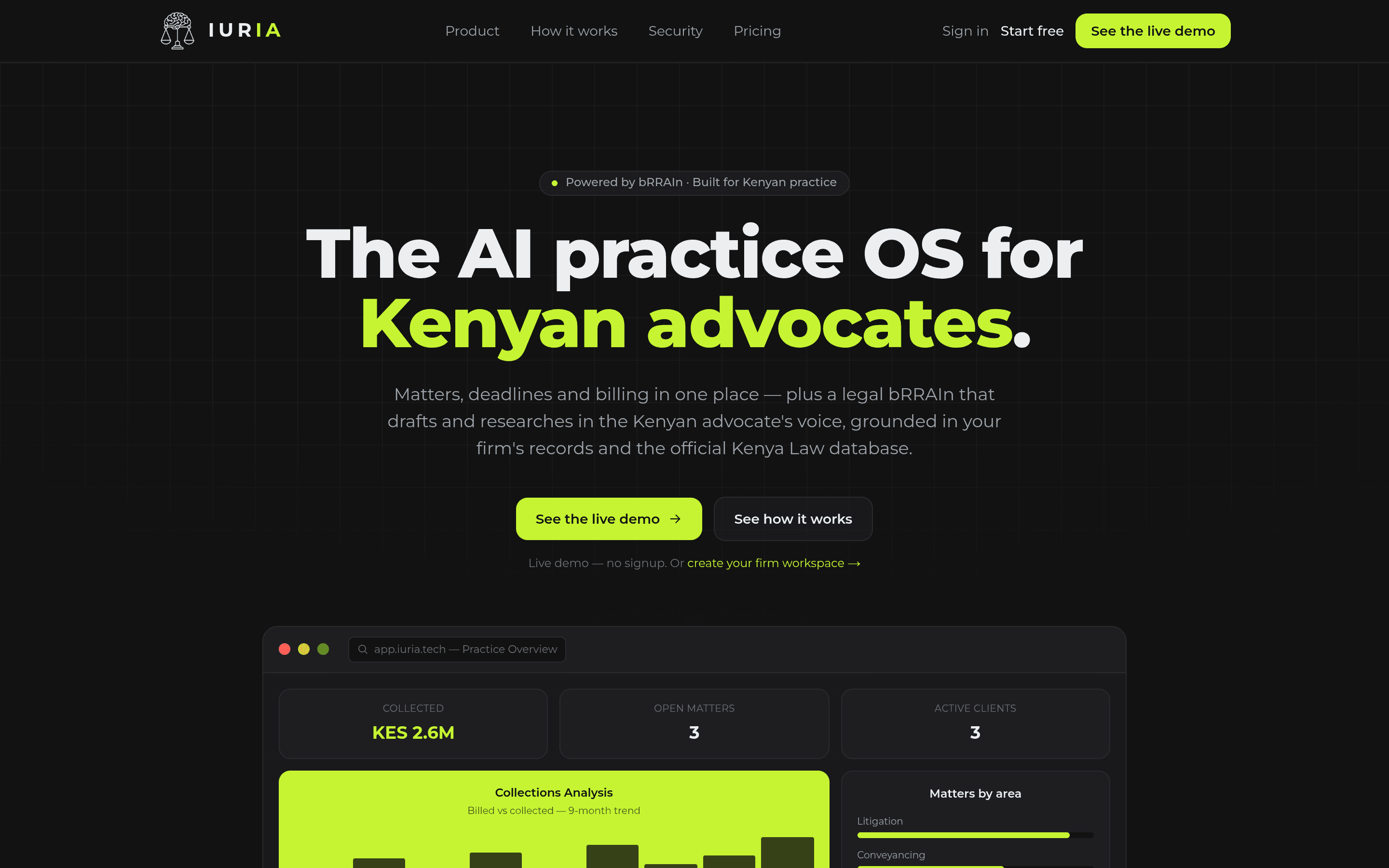 IURIA — Legal Practice OS