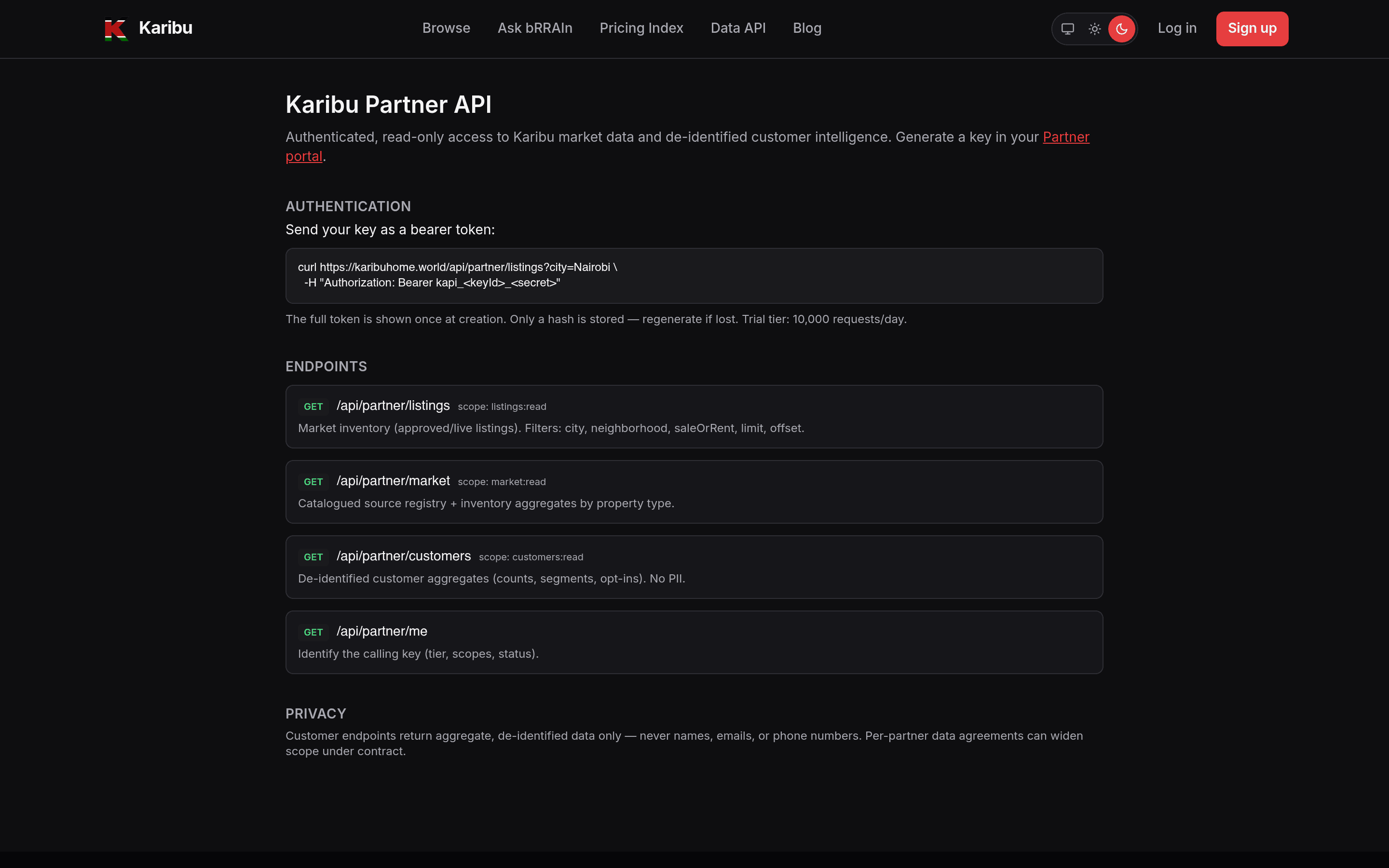 Karibu — 2